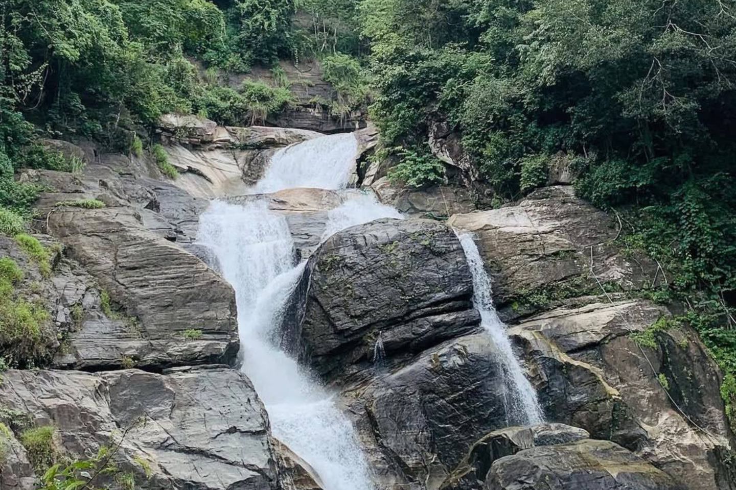 Meenmutty Waterfalls Wayanad